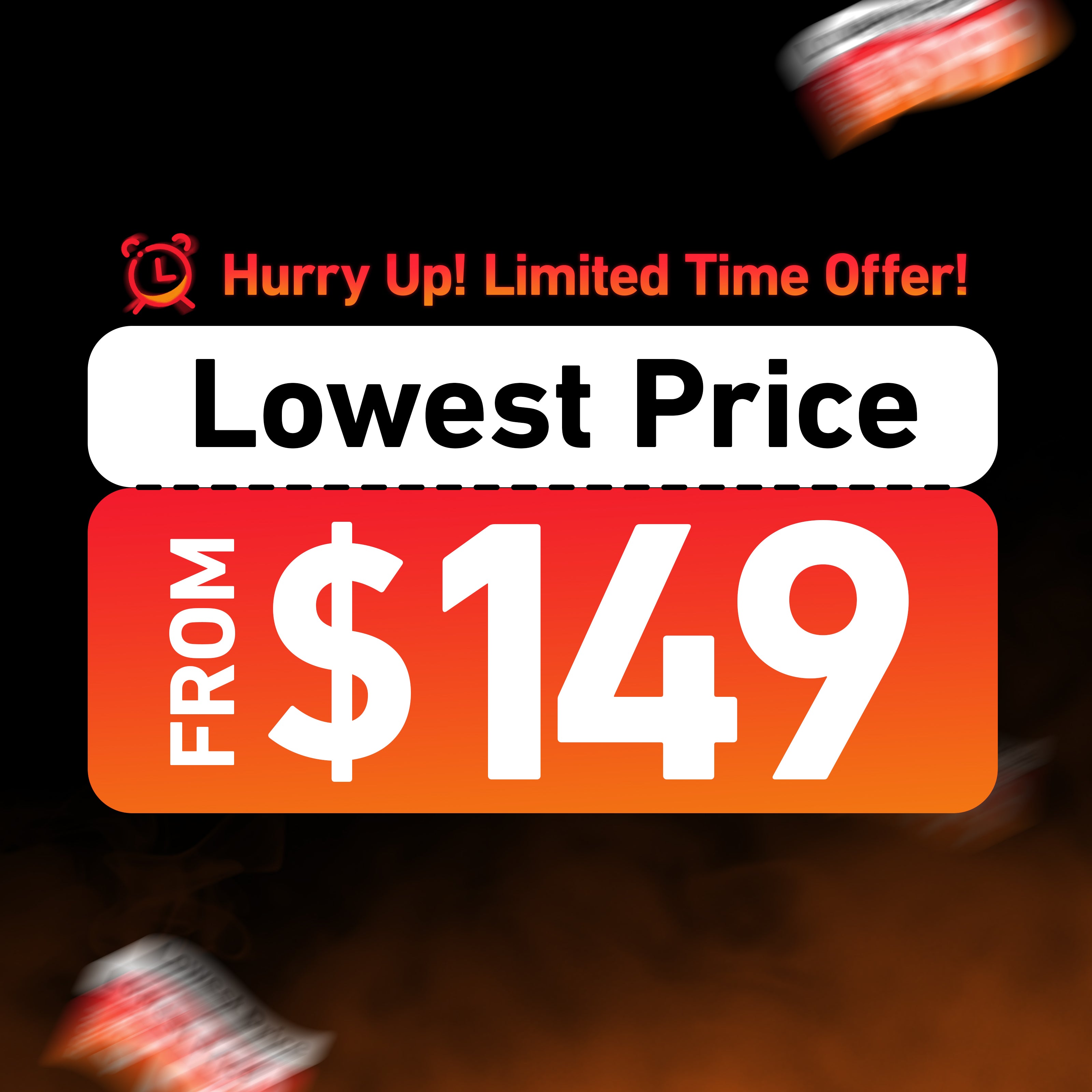 DeerRun Q1 Urban Mini Under-Desk Treadmill with Remote Control