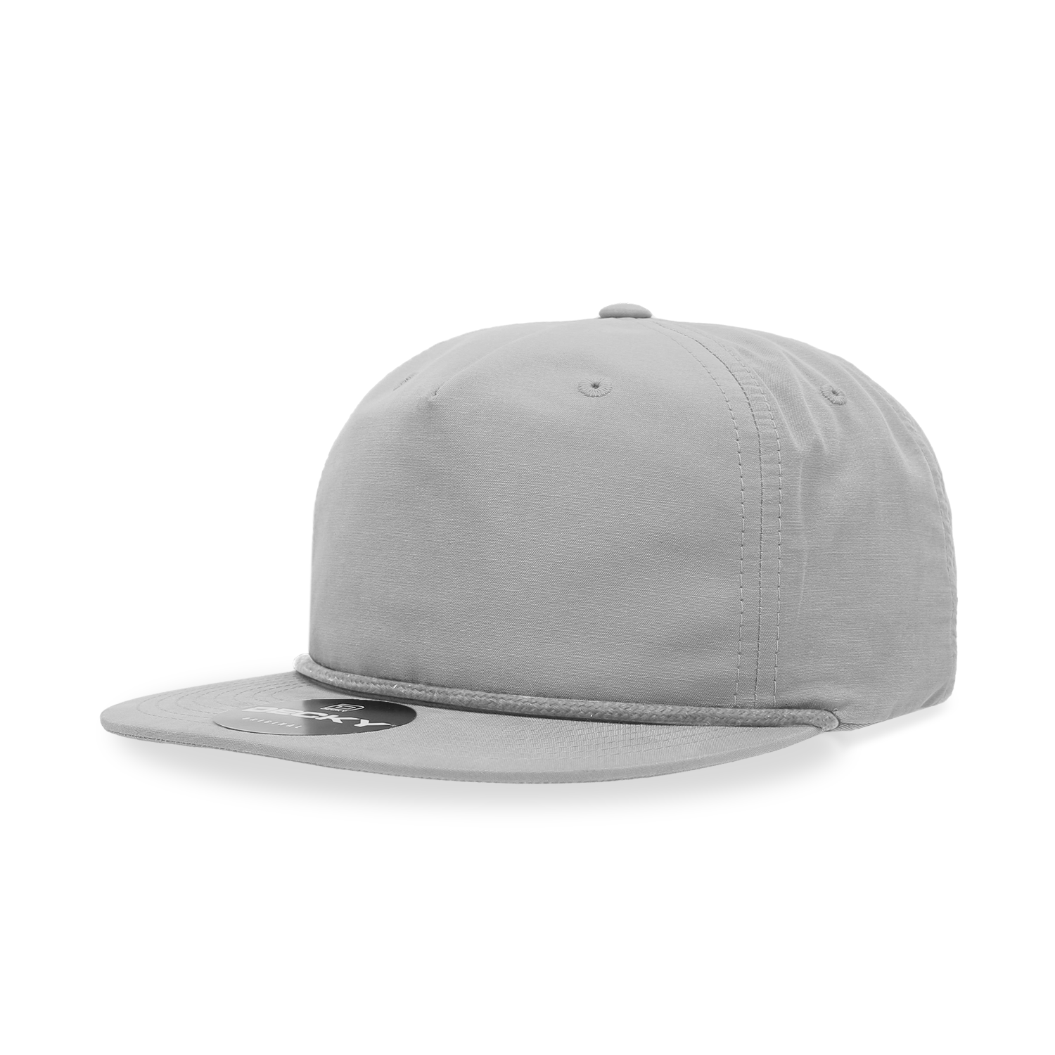 Unisex Decky 6032 Rope Snapback – Classic 5 Panel Flat Bill Cap for Men & Women
