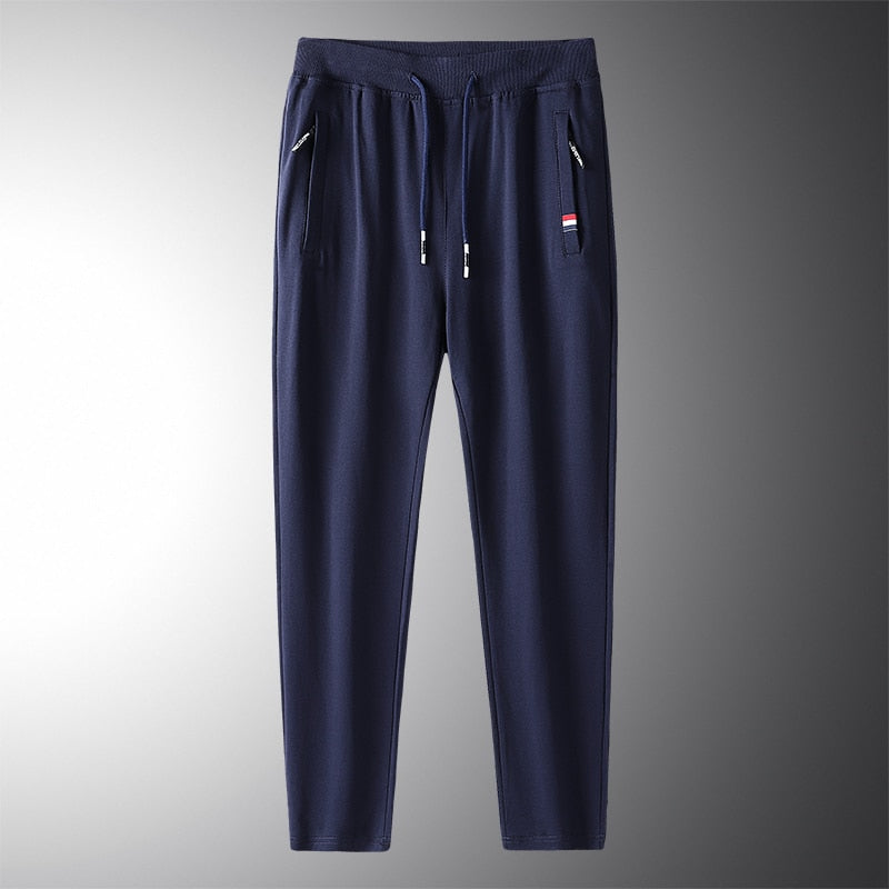 Zip Pockets Casual Sweatpants