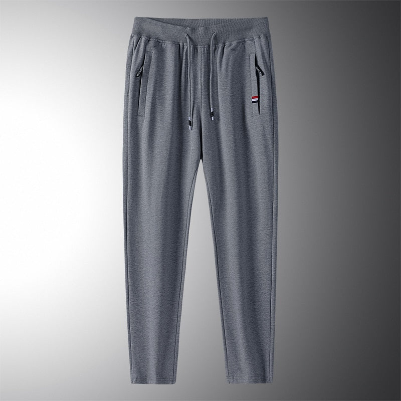 Zip Pockets Casual Sweatpants