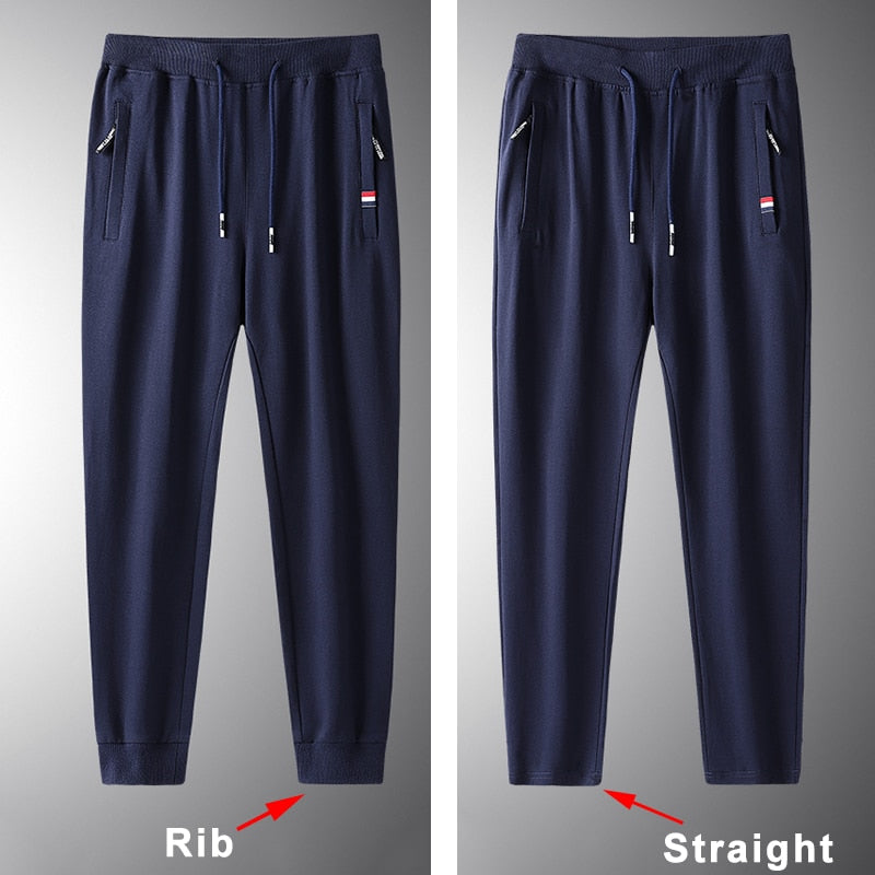 Zip Pockets Casual Sweatpants