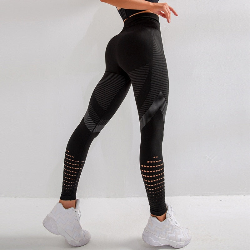 High Waist Fitness Women Sexy Seamless Leggings