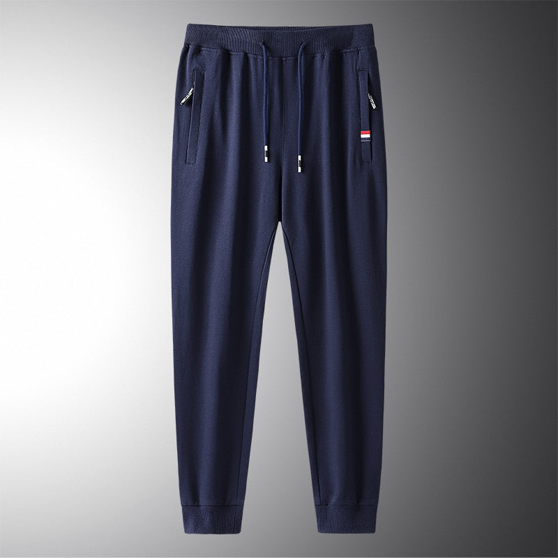 Zip Pockets Casual Sweatpants