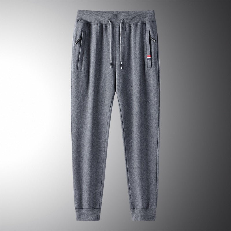 Zip Pockets Casual Sweatpants