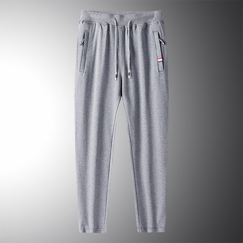 Zip Pockets Casual Sweatpants