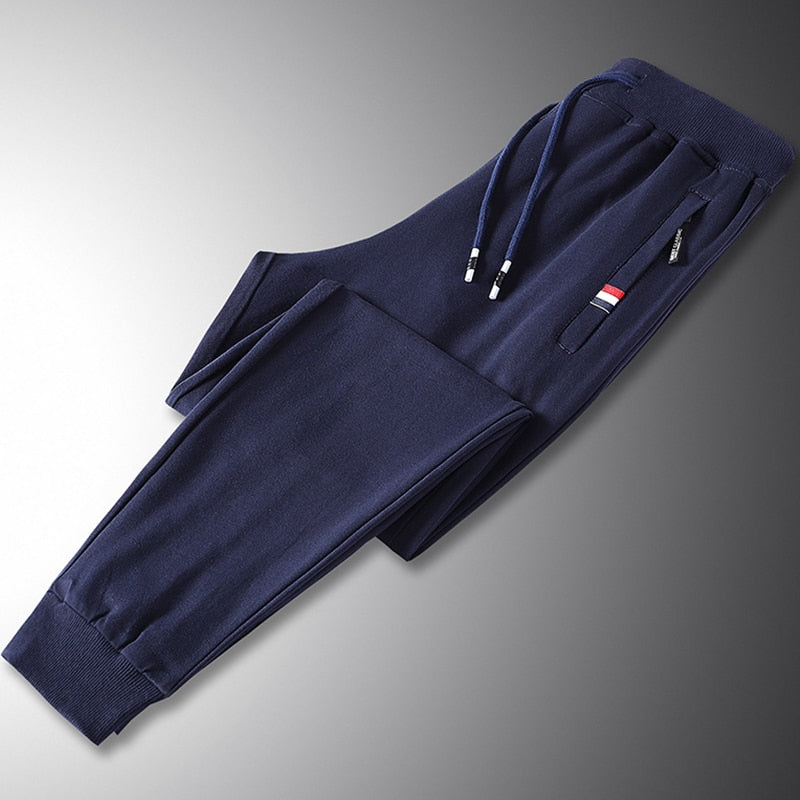 Zip Pockets Casual Sweatpants