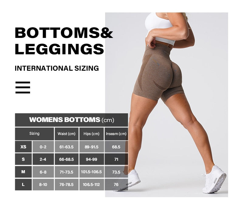 Women Seamless Push Up Booty Workout Shorts