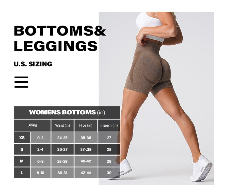 Women Seamless Push Up Booty Workout Shorts