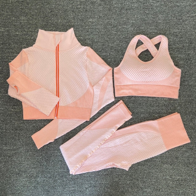 Yoga Set Seamless Sportswear  suit