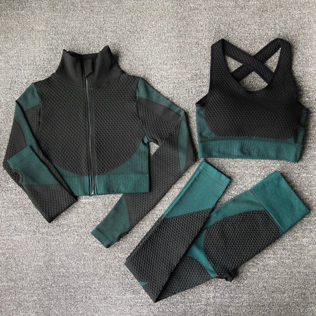 Yoga Set Seamless Sportswear  suit